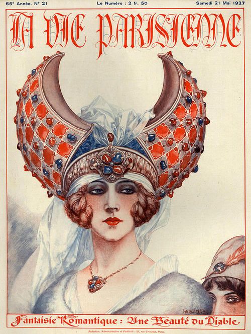 Front cover of La Vie Parisienne, 21st May 1927.