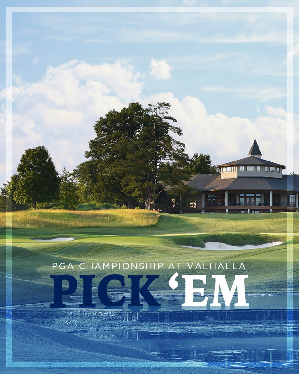 Major Champ week = Pick 'Em Time! You know what to do - Like this post and comment your top pick to win at Valhalla (winning score for tiebreakers) for a chance to score tix to #thepeoplesopen