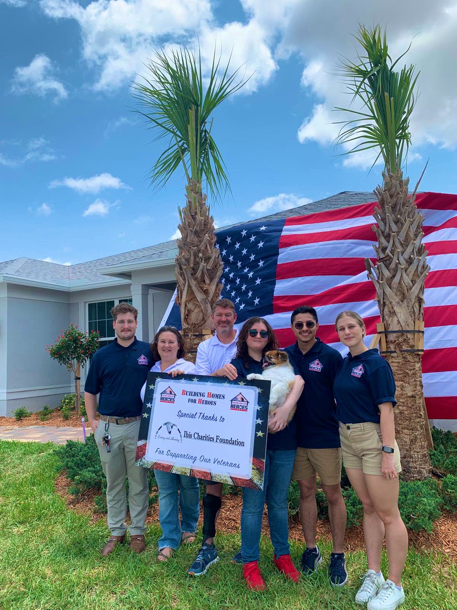 We are incredibly grateful to Ibis Charities Foundation for their generous support in helping us give back to the Reilly Family! Together, we are truly making a difference for those who have given us so much for our nation. #WelcomeHome #VeteranSupport