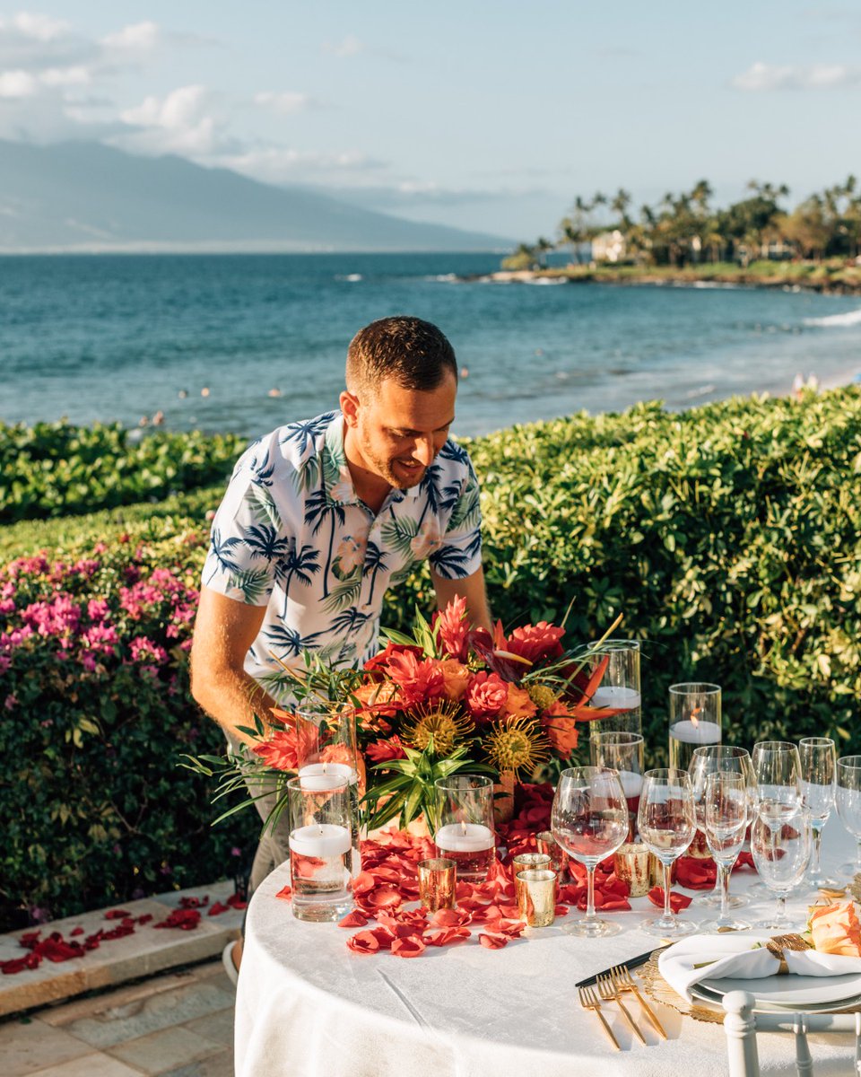 Meet Special Events Manager Marc who has been at Four Seasons Resort Maui for 5 years, crafting unique and memorable celebrations for the past 2 years including our Ultimate Dinner dining experience.