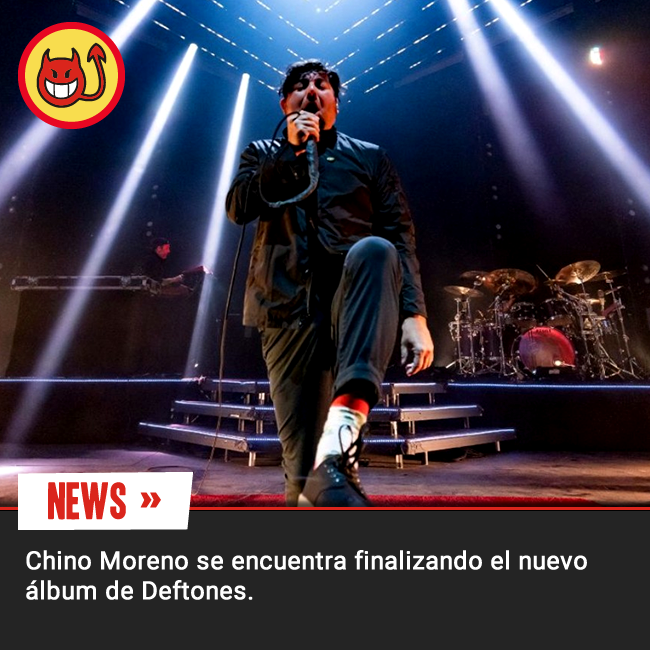 devillaugh's tweet photo. 🚀 ¡Noticias explosivas en el mundo del rock! 🎸 Chino Moreno y #Deftones están cocinando algo grande en el estudio. 🔥 No te pierdas todos los detalles sobre su próximo álbum y la colaboración con el legendario productor Nick Raskulinecz. 
🎶 https://t.co/Enf9lOobwv https://t.co/ISLK4JuDhW