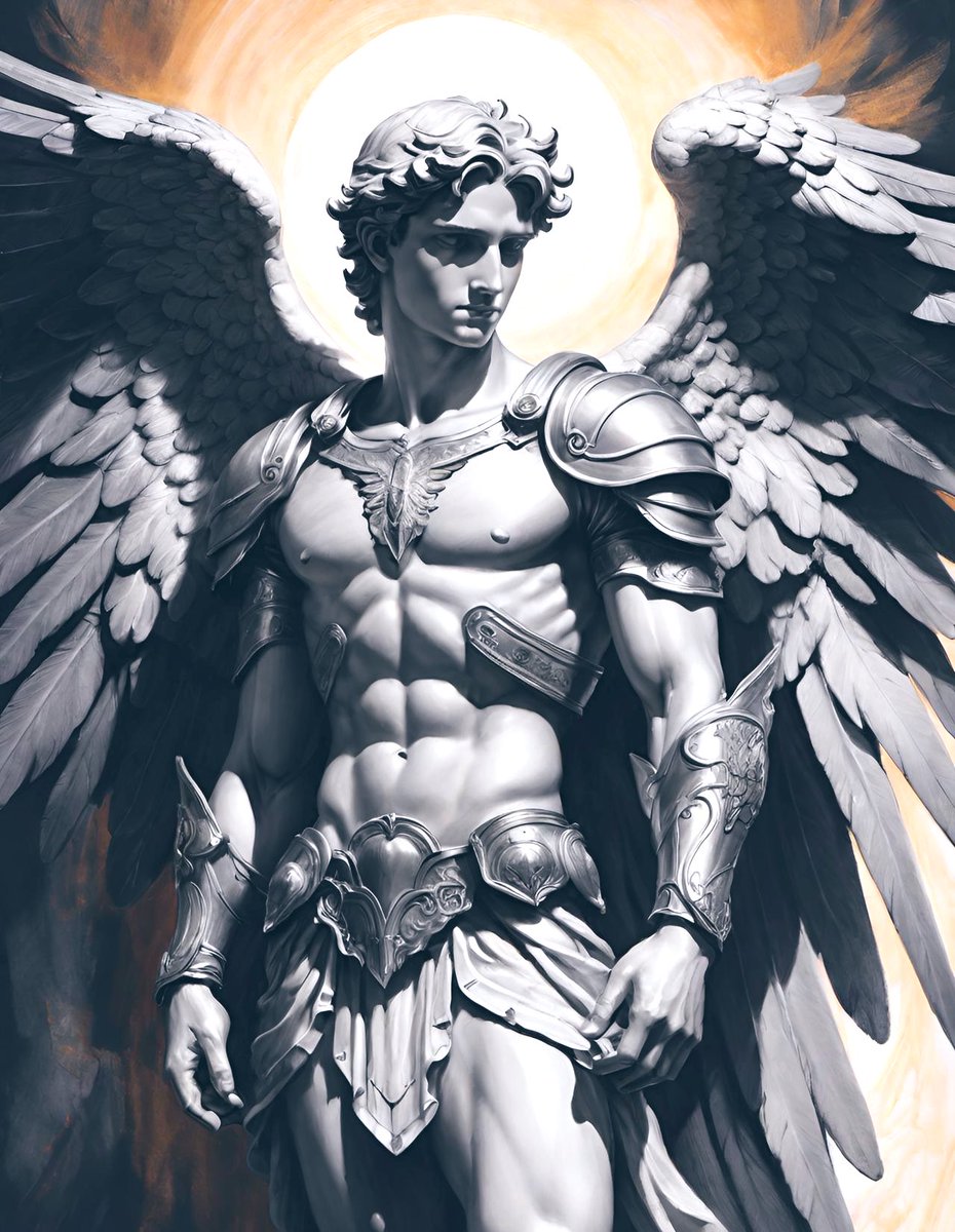 J_E_Gage's tweet photo. I was told not to idolise an Angel
But he was the only one who
listened and came down to save me
I would give my soul to see him again
‘The forbidden love, my guardian Angel’
Words and AI art by Jade.E.Gage
#AIArtCommuity #AIArtwork #aicraz #AImen #AIart #ArtificialIntelligence #Portrait #Fullbody #comicbookart #ComicArt #ArtisticofSociety #ArtisticExpression #ArtistOnX #ArtistOnTwitter #storyteller #poetrytwitter #GenerativeAI #generativeart #love
#scifiart #fantasyart #Imagination
#Gurdian #Angel #digitalart
#aipic #AImodel