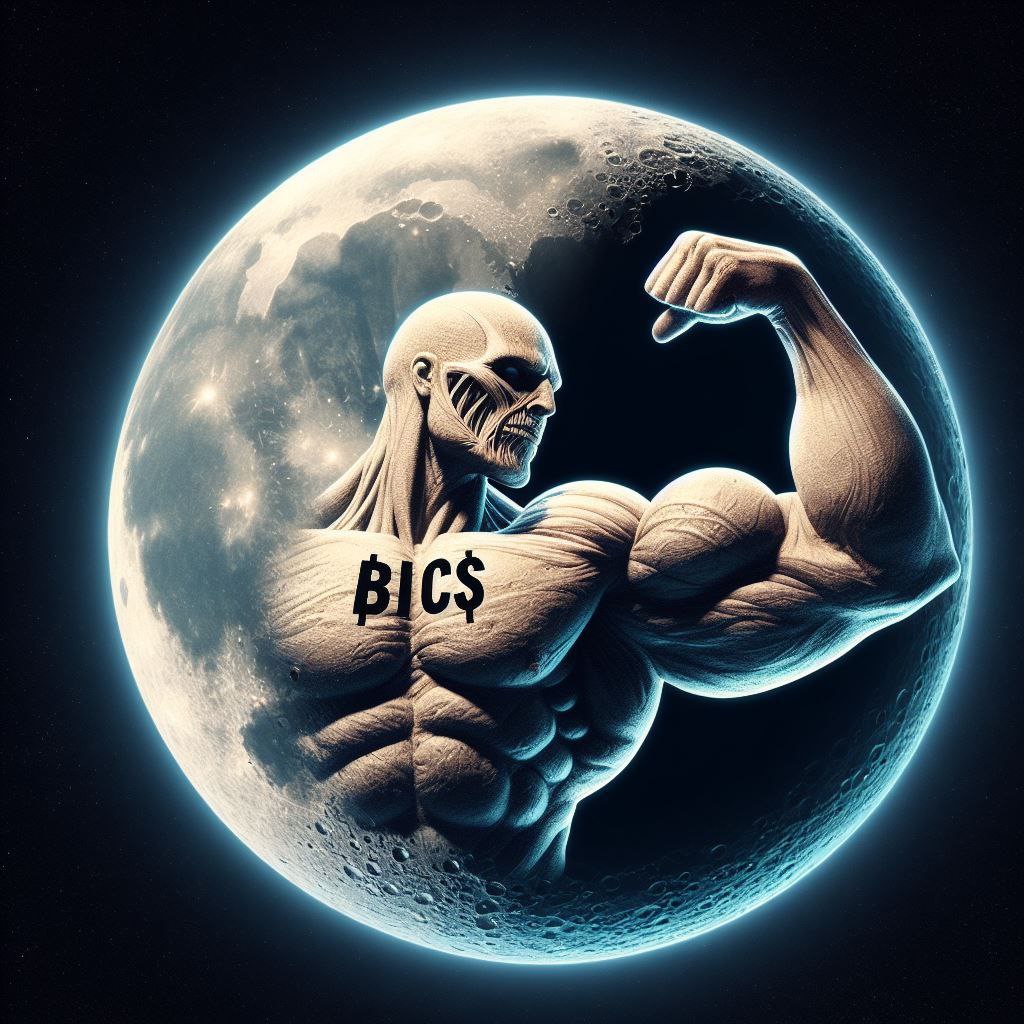 Moon is calling $BICS 

Flex it 💪🔥

#Crypto #MemeCoinSeason #biceps