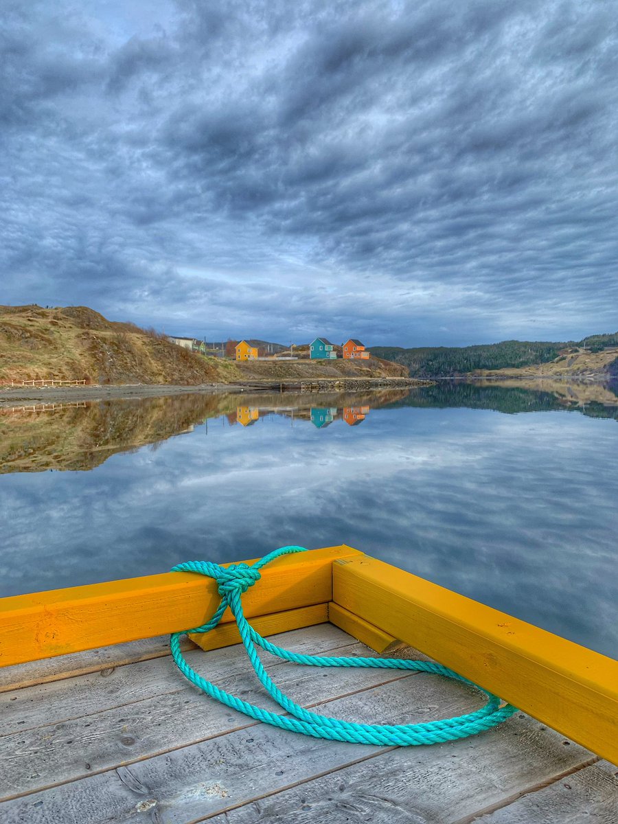 Fantastic evening views from Trinity, NL!! Calm with lots of reflections!! #ShareYourWeather #NLwx