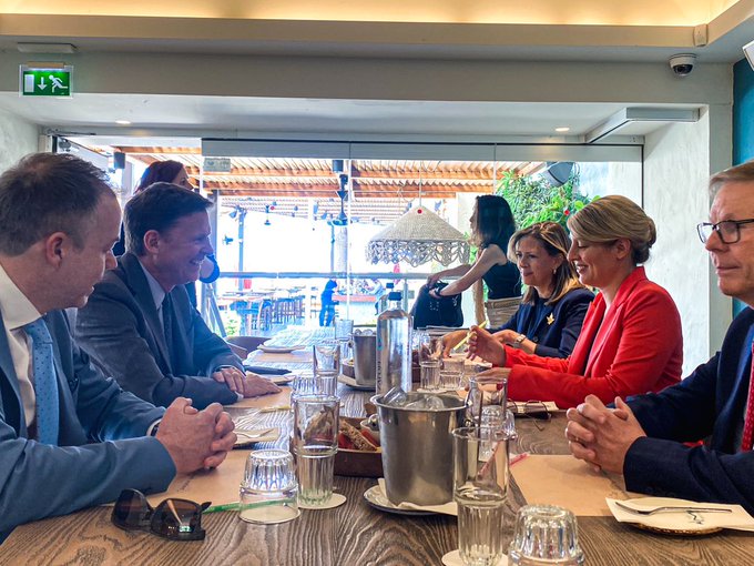 Today, Minister Joly had the opportunity to sit down with Colin Stewart, Special Representative and Head of the UN Peacekeeping Mission in Cyprus. She reaffirmed Canada’s commitment in advancing political dialogue to support the reunification of #Cyprus.