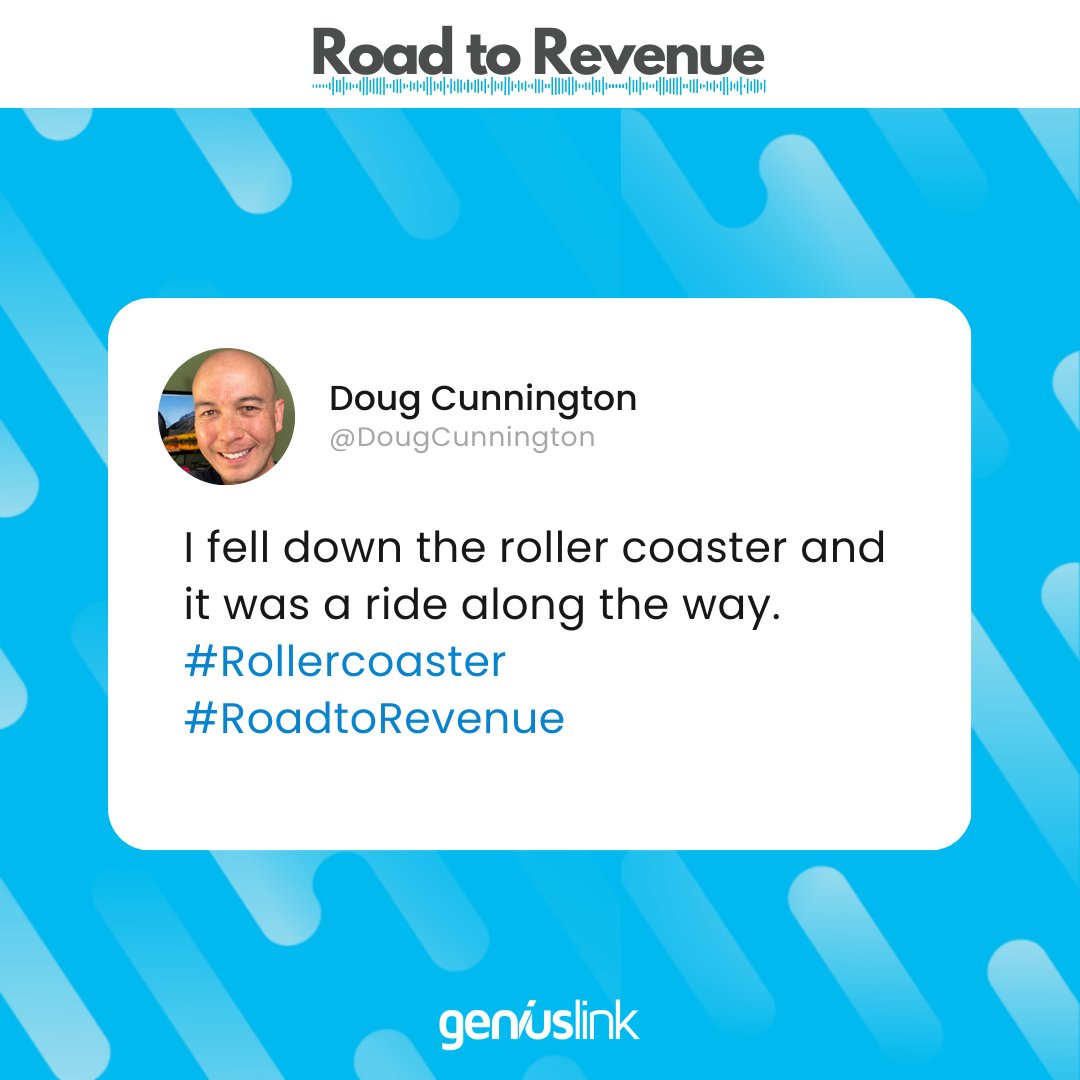 Sometimes it's a #RoadtoRevenue or as <a href="/DougCunnington/">Doug Cunnington</a>  reminds us, sometimes it's a #Rollercoaster 

#Geniuslink  #podcast #amazonaffiliate #amazonassociates #affliatemarketing