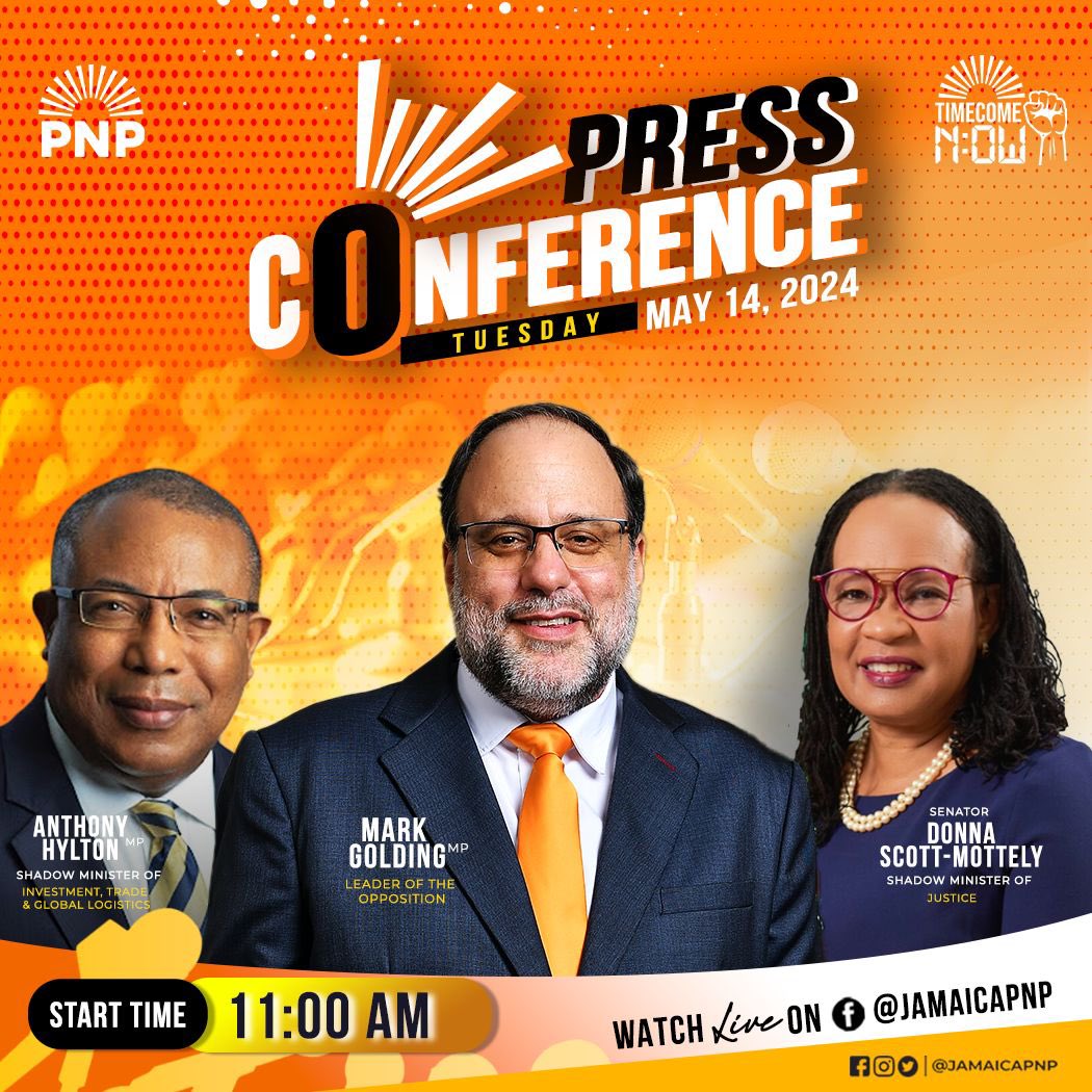 The Opposition will address the media regarding its position on critical matters relating to Constitutional Reform and the work of the Constitutional Reform Committee.