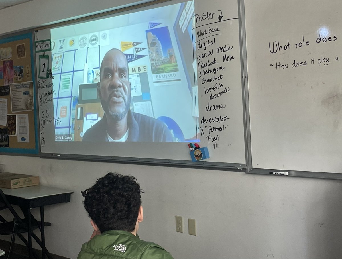Loved starting the week with an author zoom with my 7th graders and good friend @dene_gainey today! This week we will be having readers theatre 🎭 & knowing the playwright makes the experience more magical! @Anc_STrEaM_AK