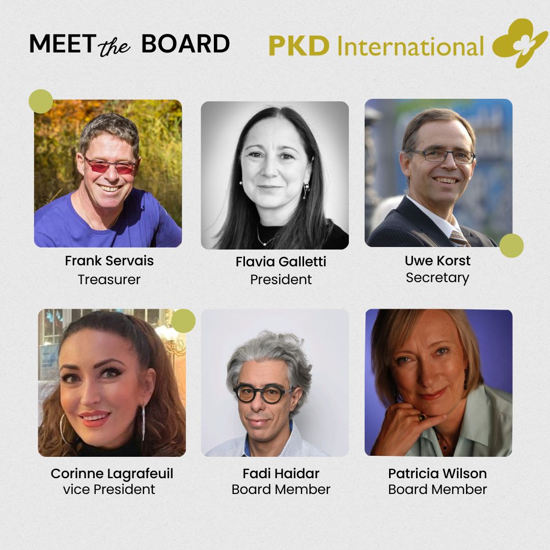 🎉 Excited to welcome our new board! Their experience & passion will drive us forward. Join us in wishing them the best on their journey! #NewLeadership #TeamWork #ADPKD #ARPKD @PKD_Int