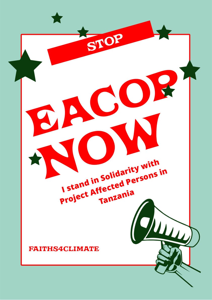 As people of Faith, We are called to protect the sanctity of the Earth, including Lake victoria and its basin from pollution.

Take a stand with us to ensure that #EACOP respects the lives and livelihoods of the grassroots communities.

#StopEACOP Amen 🙏 
#Faiths4Climate