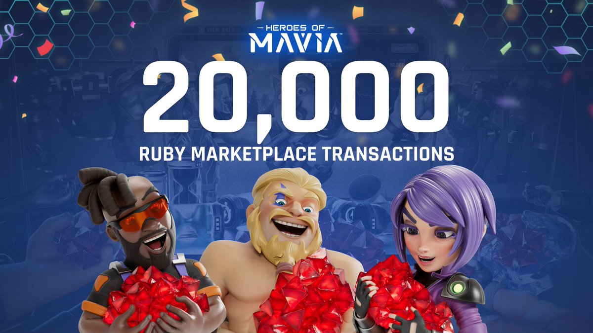 Over 20,000 on-chain Ruby Marketplace transactions on @base reached!