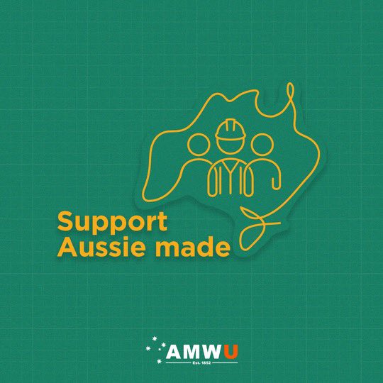 .@theamwu has been campaigning for ‘Support Aussie Made’ @AlboMP’s announcement of a ‘Future Made in Australia’ delivers the biggest industrial policy shift in our lifetime We move from ‘if’ we will make things here, to ‘how’ we will make things here #Budget2024 #auspol