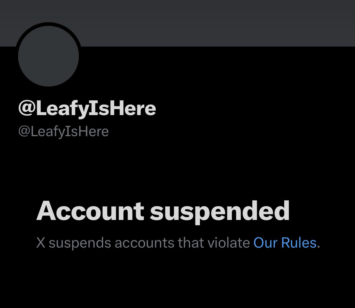 Hey Elon Musk @elonmusk , why is Leafy still suspended? Did he break a law? That’s the only basis for suspensions according to you. Thanks #FreeLeafy @Support