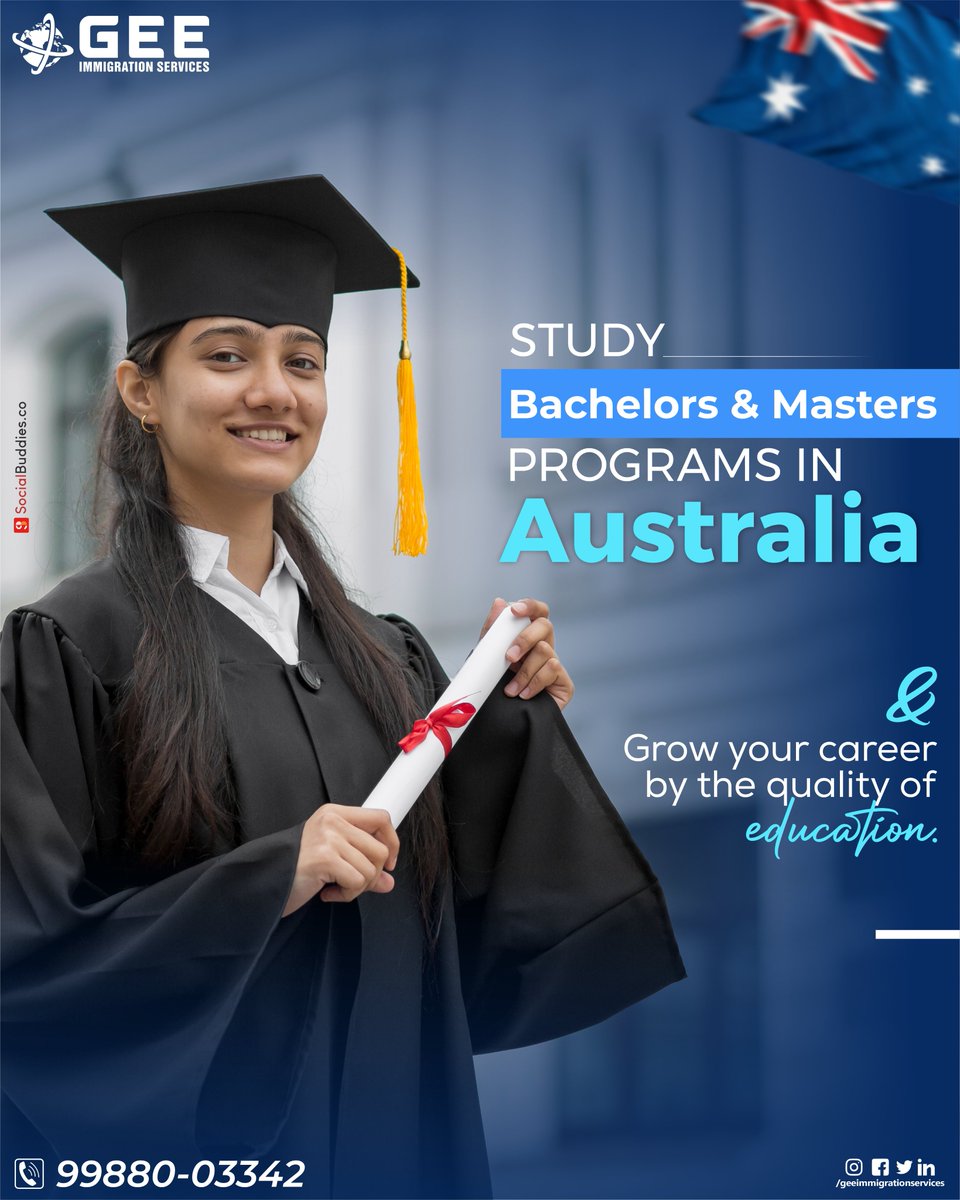 Explore the land of academic excellence with an Australia study visa!
.
.
Let's make your dreams of studying abroad a reality! 📷📷
dial +91 9988003310 or +91 9988003342.
.
#studyvisa #studyinaustralia #australiavisa #gurpreetwander #geeimmigration #geebathinda #geesangrur