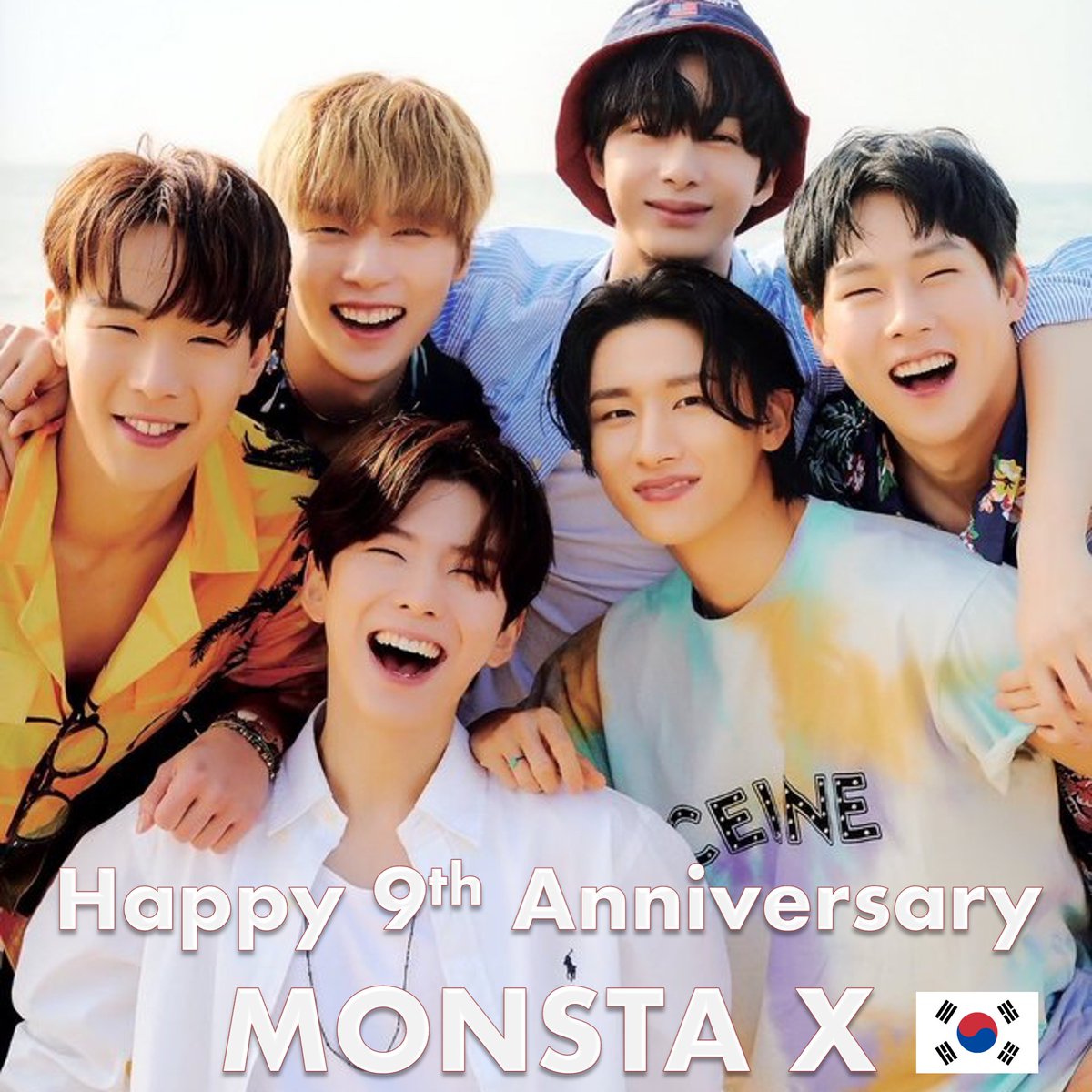 Happy 9th Anniversary to the hugely popular chart-topping, award-winning Next Generation Beast Idol group MONSTA X! 👏🎂🥳🎉👑👑👑👑👑👑❤️‍🔥 #MONSTAX are famous for their aggressive style, and powerful rap verses, breaking gender norms before it was a trend. The Group was formed…