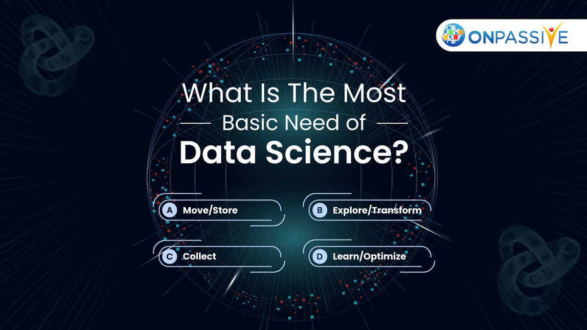 Ready to flex your data science muscles? Take our quiz and find out! Challenge yourself and see how well you fare in the world of data. #ONPASSIVE #QuizTime #QuizChallenge #DataScience #CommentNow #AI #technology