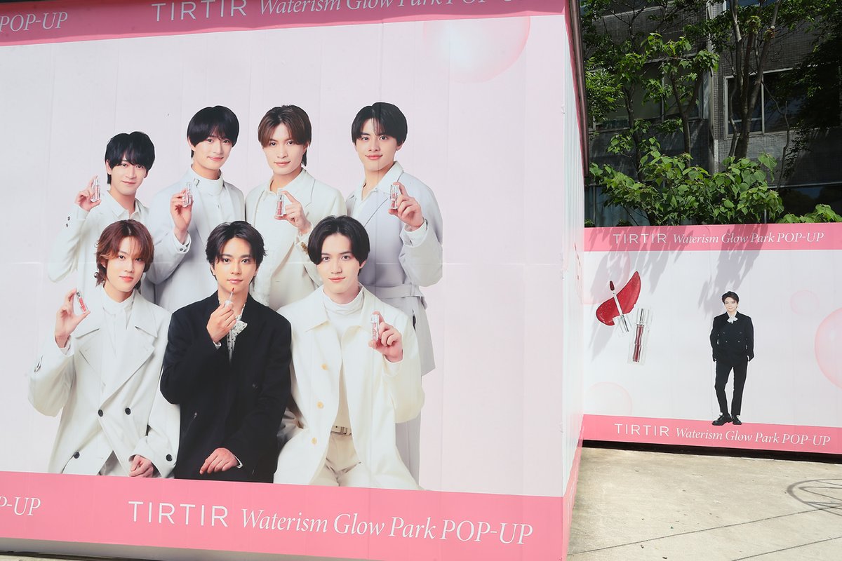 TIR TIR　美少年　ポスター 佐藤勝利さん、美 少年の6人が登場！ 『TIRTIR』の新CM発表会の模様を