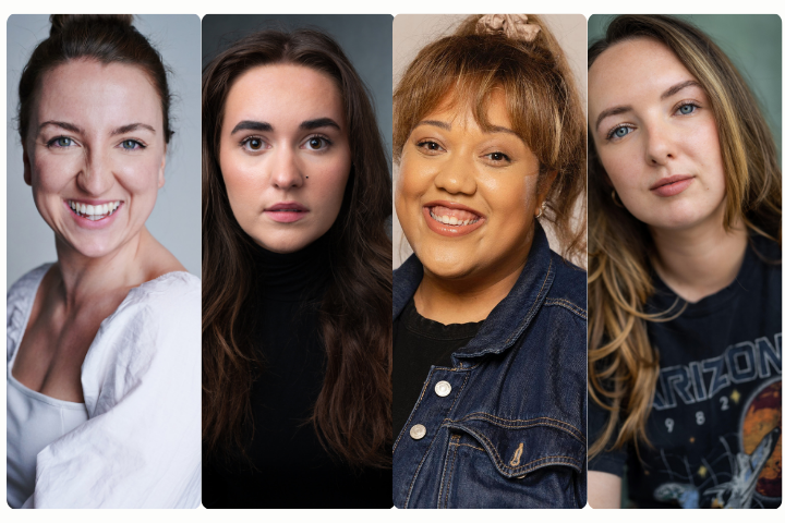 DUMPY BISCUIT 🫓 our new production is Port Talbot through and through. 
The writer, the cast, the music, the venue, assistant director - all from Port Talbot.
Meet the 4 cast members ...
💫Holly Carpenter
💫Anna-Sophia Tutton
💫Jalisa Phoenix-Roberts
💫Georgia Warlow