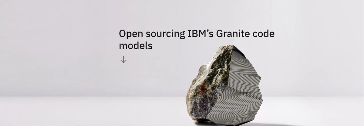 7/8 IBM open-sources Granite code models for easier coding

These models streamline coding, aiding in writing, testing, debugging, and shipping software. They outperform alternatives like Mistral-7B and LLama-3-8B.