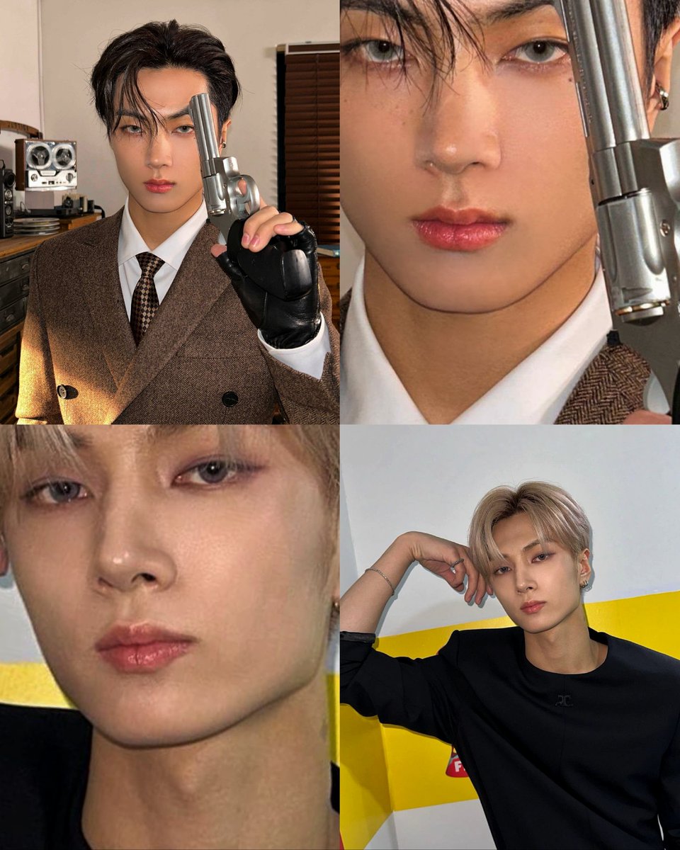 this eye make up on him oh my god