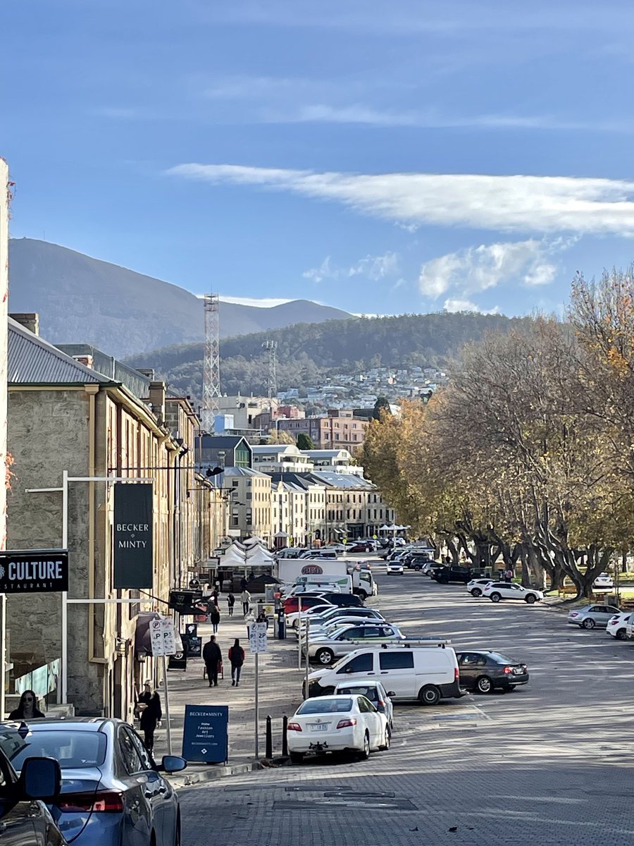 SusanLuckman's tweet image. Beautiful brisk day in Hobart, ideal for interviewing local artisanal makers and manufacturers for Michelle Phillipov and my ARC Project: unisa.edu.au/research/creat…
