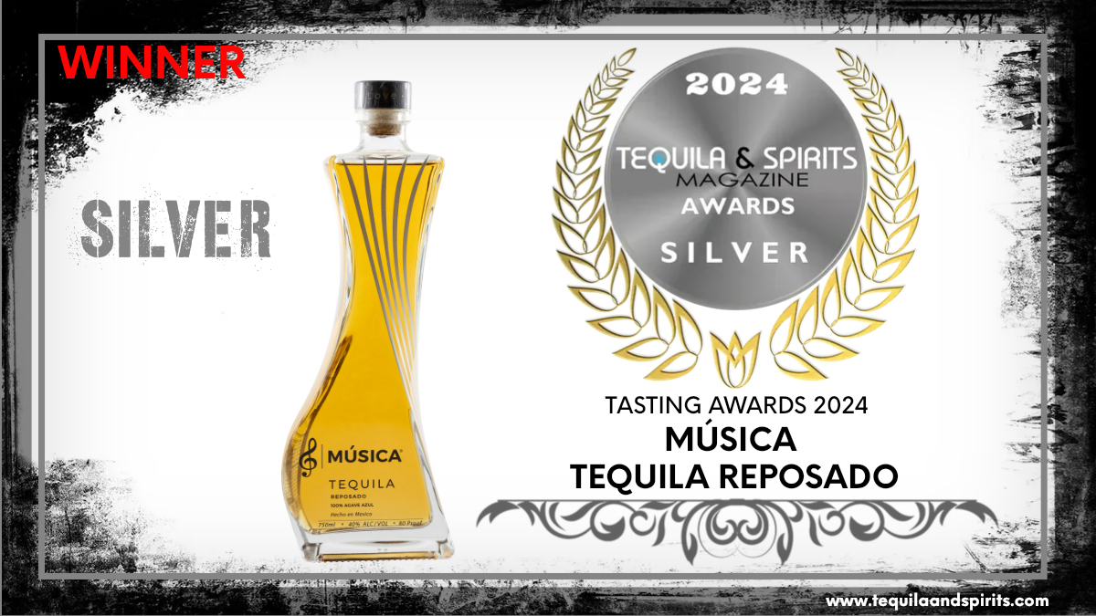 Congratulations! Musica Tequila Reposado - Silver Medal winner at Tequila & Spirits Magazine Tasting Awards 2024. . #TequilaSpirits #Tequila #PremiumTequila #TequilaReposado #Spiritsindustry #TequilaTasting #RT #TSMawards2024 #TequilaIndustry