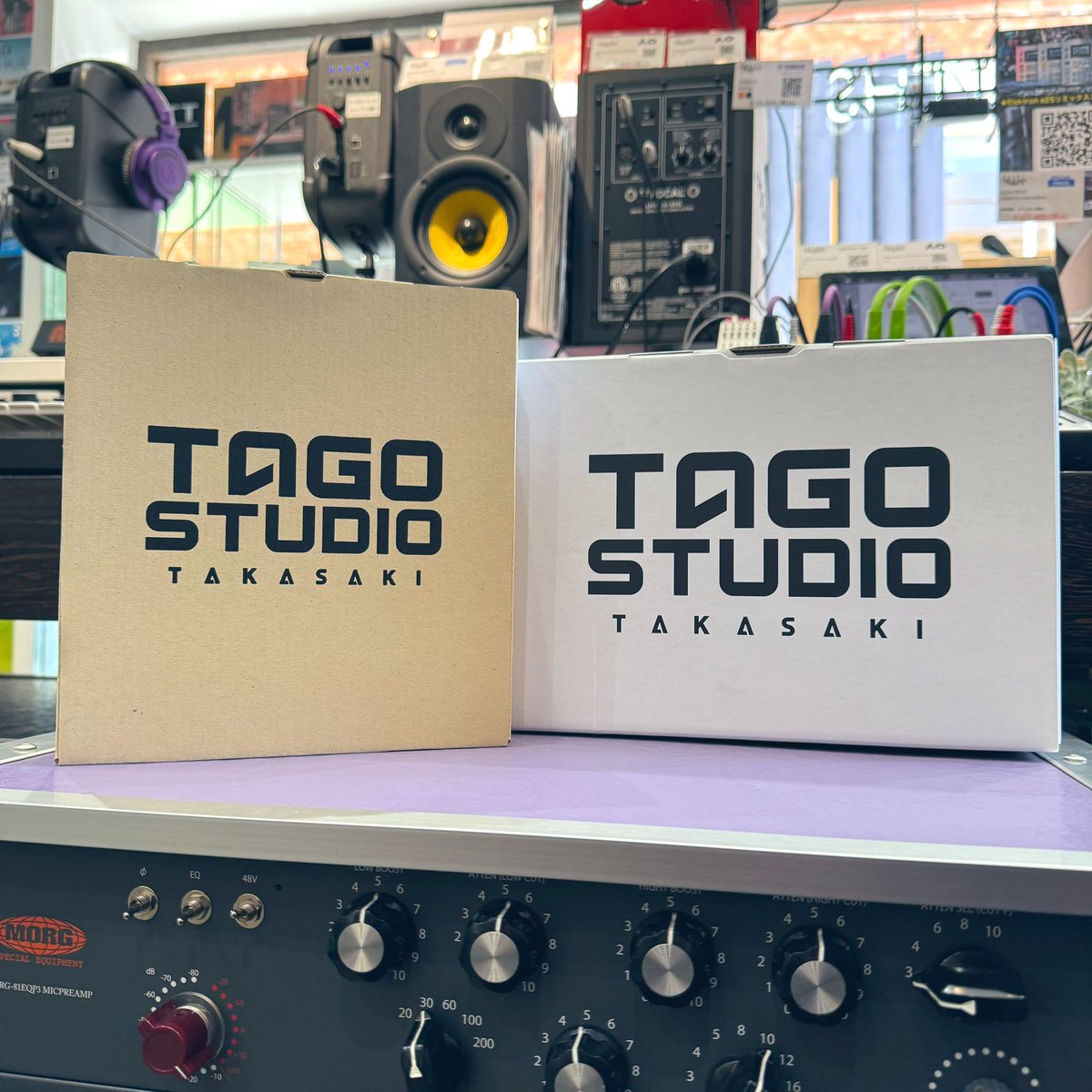 🐿️本日の入荷情報のご案内2️⃣🐿️ 弊社でも大好評をいただいております🌟『TAGO STUDIO TAKASAKI』のスタジオ・ヘッドホン🎧【T3-01】 & 【T3-03】が入荷致しましたよ👏✨ 🖲️実際にお使いのインターフェイスやDACでの試聴も勿論可能🙆🏼‍♀️ですので、気になる方はスミスでチェックしてくださいね‼️😉