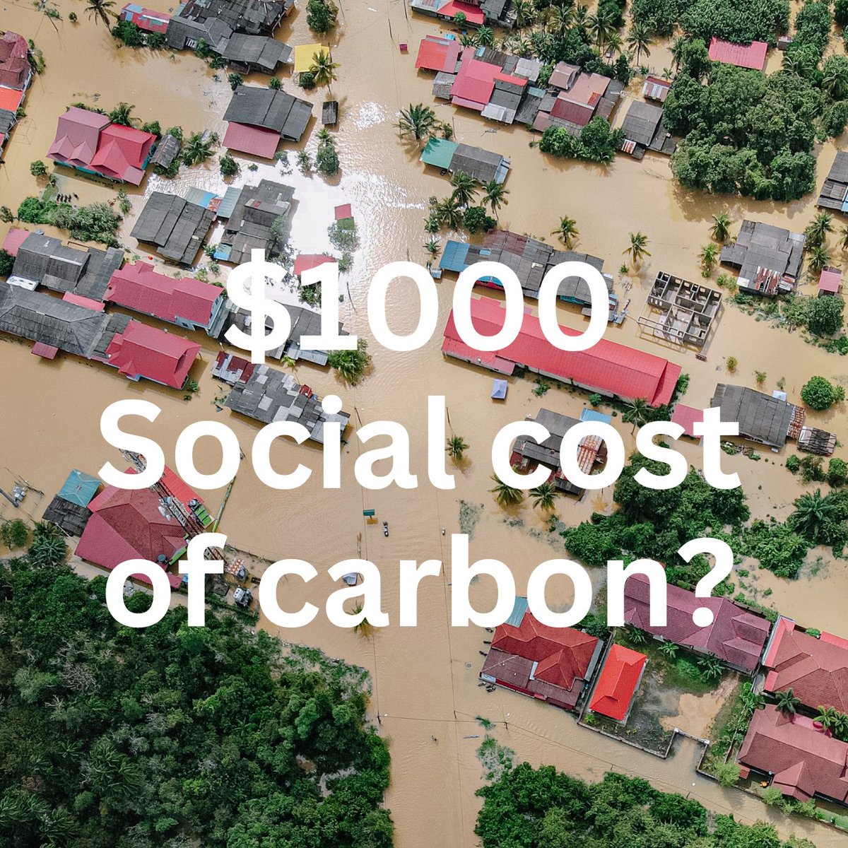 RobertHoglund's tweet image. This number could change everything.
A new paper estimates a social cost of carbon of over 1000 dollars per tonne. And every degree of warming decreasing global GDP by 12%. This is 5-20 times higher than previous estimates.
It is still just a working paper but *if* these…