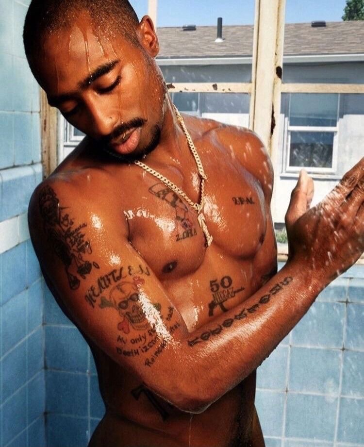 2pac photographed by david lachapelle, 1996