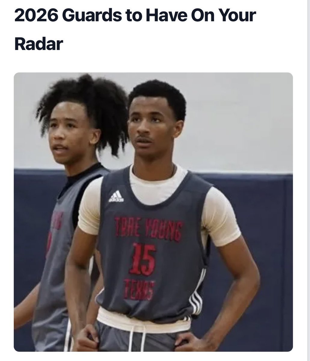 Really good backcourt duo! One is a supremely gifted facilitator & the other a defensive specialist ! @JaKendrick_08 x @jeremiahsims_ @ExposureOtr @djones8301 @bigsloan32