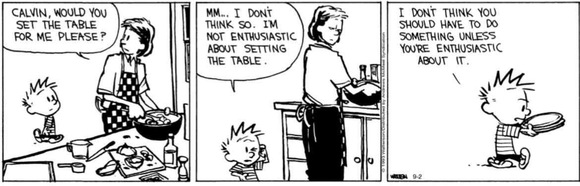 😒😒 #CalvinandHobbes