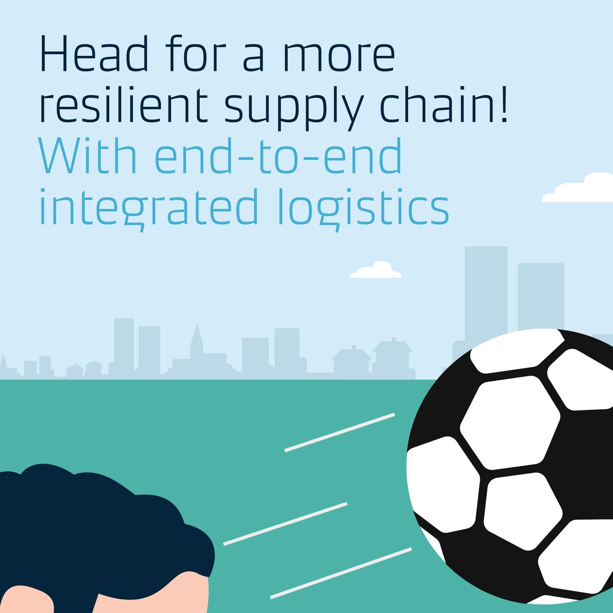 Whatever your goals for improving supply chain efficiency, Maersk helps you hit the back of the net. ⚽🥅🏆 Work with our top players now and transform your business efficiency: 👉 spkl.io/60184Nh4M #MaerskEurope #Maersk #AllTheWay #IntegratedLogistics