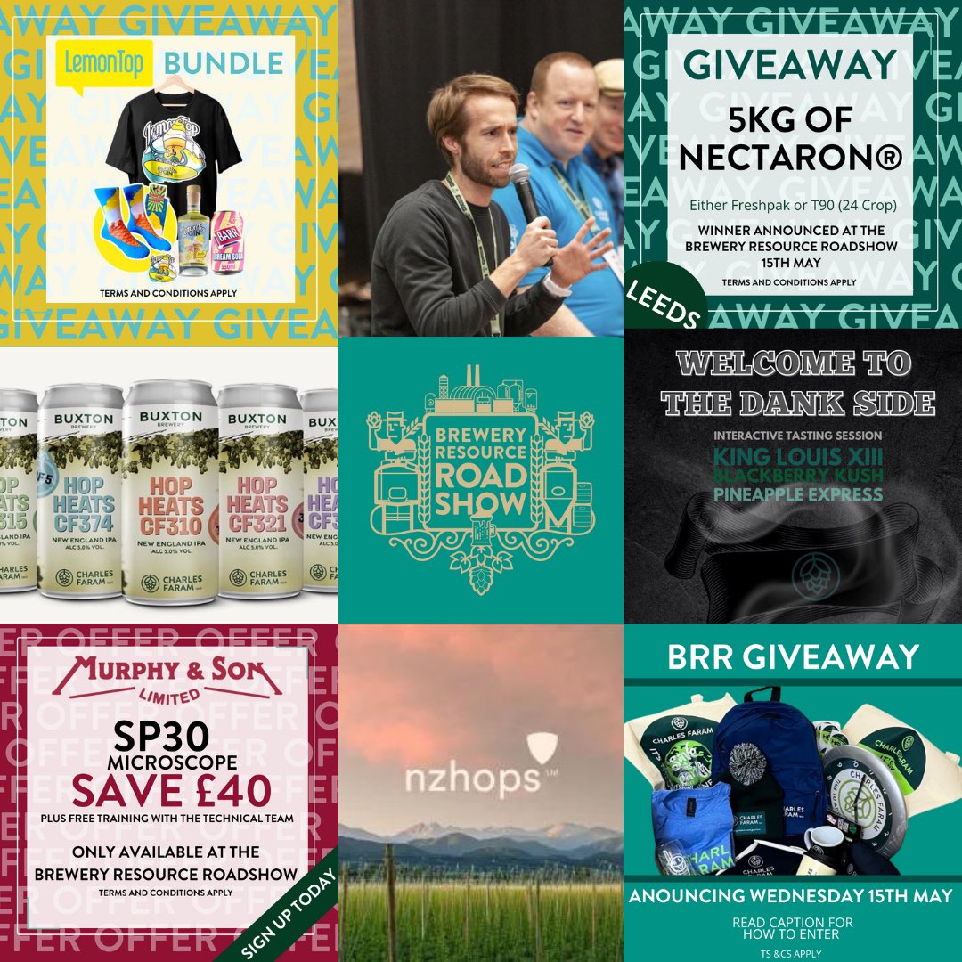 The countdown is almost over! We can’t wait to see you at The Brewery Resource Roadshow on Wednesday! From new ‘Dank’ sessions to exciting announcements and giveaways, it’s going to be a day to remember 👀🍻 The Brewery Resource Roadshow is a fantastic, free day of innovation,