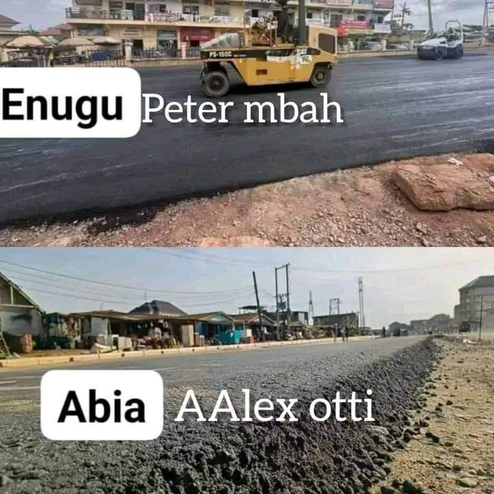 Ndigbo , can we stop this comparison . This type of comparison causes more division. If a governor is not doing well,we call him out instead of doing this type of comparison.