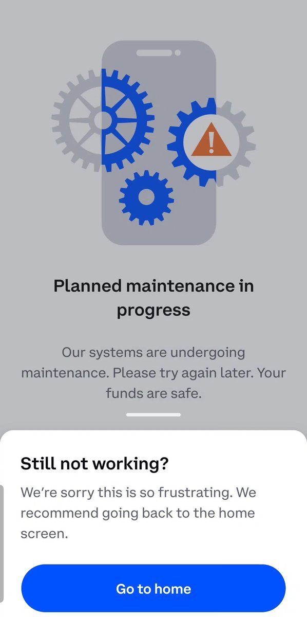 #coinbase down. 
Btc whale unloading over 100m.
Brian HALP