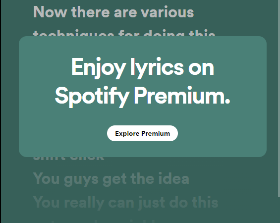 easily one of the dumbest decisions ive seen, it's not even that hard to looks up lyrics