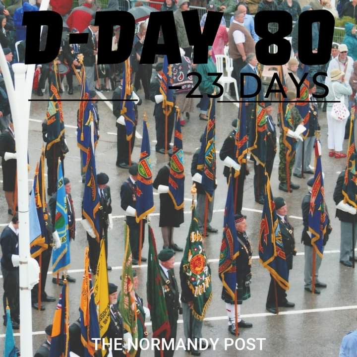 The 80th anniversary of D-Day is in 23 days.

#wewillrememberthem #DDay80 #DDay