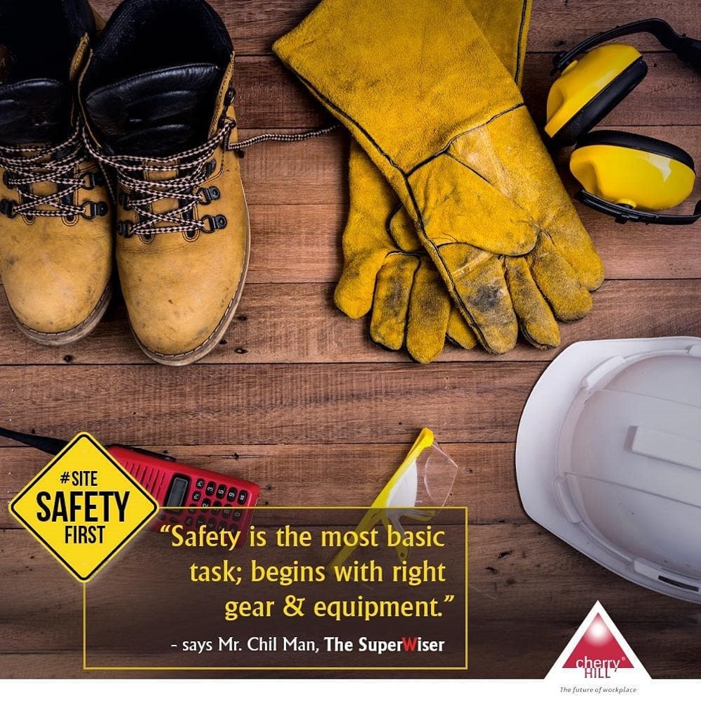Without safety, all your efforts and energies will go in vain! Let’s pledge to make construction sites a safe place to work; let’s no more take things for granted!

#CherryHillInteriors #OnSiteSafety #StayAlert #SafetyMatters #WorkplaceSafety #SiteSafetyFirst #SafetyTips