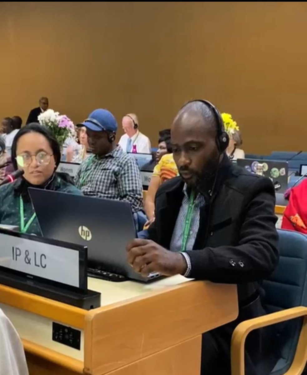 Agenda Item 4: by Ngimbi Daniel Mabengo, ANAPAC on behalf of the IIFB Explore more statements for #SBSTTA26 as we continue our advocacy for the rights and recognition of #IndigenousPeoples in the implementation of the #KMGBF Learn more : bit.ly/3JYt1Zc #SBSTTA26