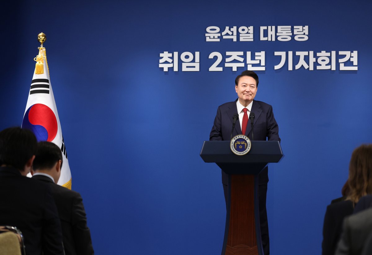 South Korea recorded a birth rate of 0.72 in 2023, and there are predictions that things will get worse over time. #Nationalaffairs #Society #SouthKorea #TheKoreaHerald
asianews.network/president-yoon…