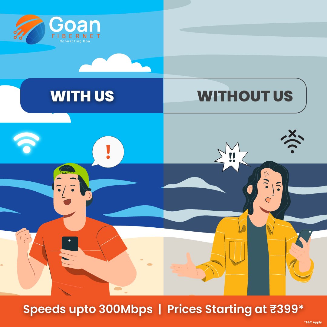 Your quest for lightning-fast, budget-friendly internet ends here. 🚀
Call or DM us now to seize our special offerings!

#fibernet #goa #internet #wifi #goanfibernet #vocalforlocal #internetserviceprovider #isp #broadband #ftth