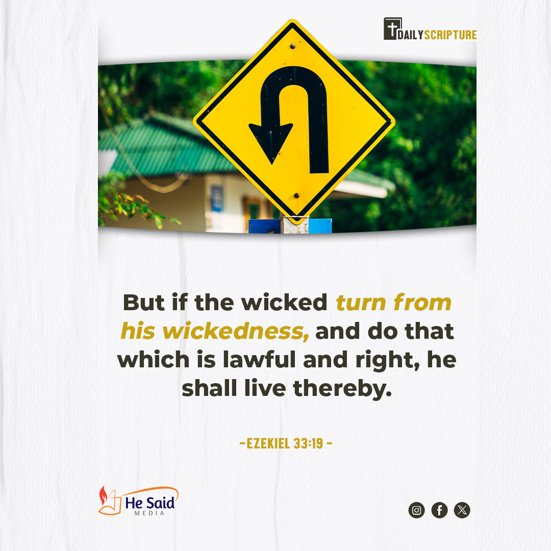 Let the wicked forsake his way, and the unrighteous man his thoughts: and let him return unto the LORD, and he will have mercy upon him; and to our God, for he will abundantly pardon. (Isaiah 55:7)

#Repent #TurnToGod #GodForgives