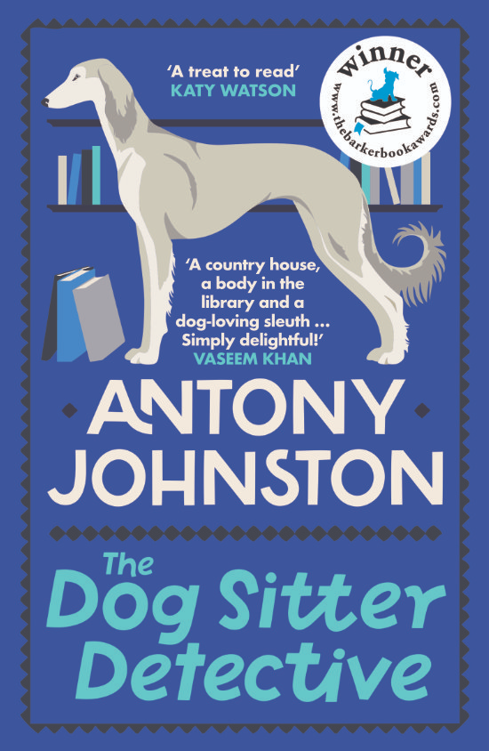 The Dog Sitter Detective by @AntonyJohnston is a great cozy mystery - good characters, brisk pacing, satisfying whodunit at the core.  Plus, several very good boys.  Recommend.
#cozymystery