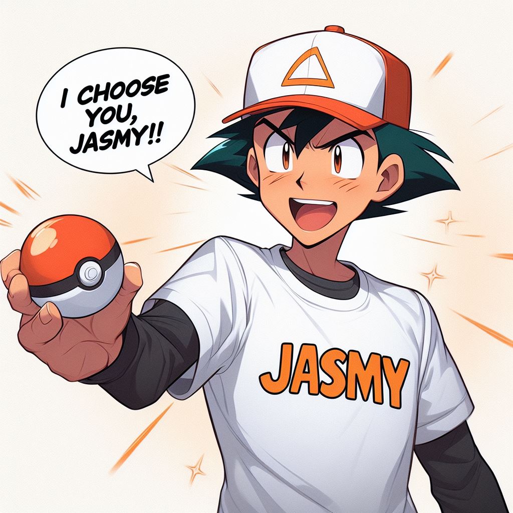 🛸 $Jasmy, I choose you! 🛸

#Jasmy #Pokémon #AshKetchum #Crypto #Cryptocurrency