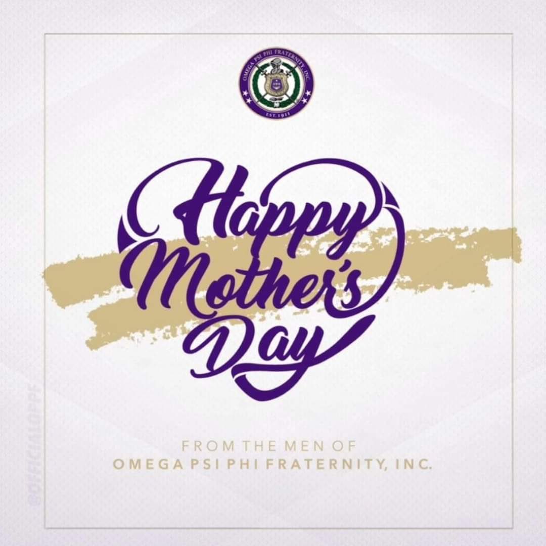From Sons of Epsilon Chapter Happy Mother’s Day to all the amazing moms out there, your love and sacrifice inspire us every day. Remember, the celebration isn’t over yet—let’s make every moment count!💐 💜

#SonsOfEpsilon #MothersDay #HappyMothersDay #OmegaPsiPhi #AMothersLove
