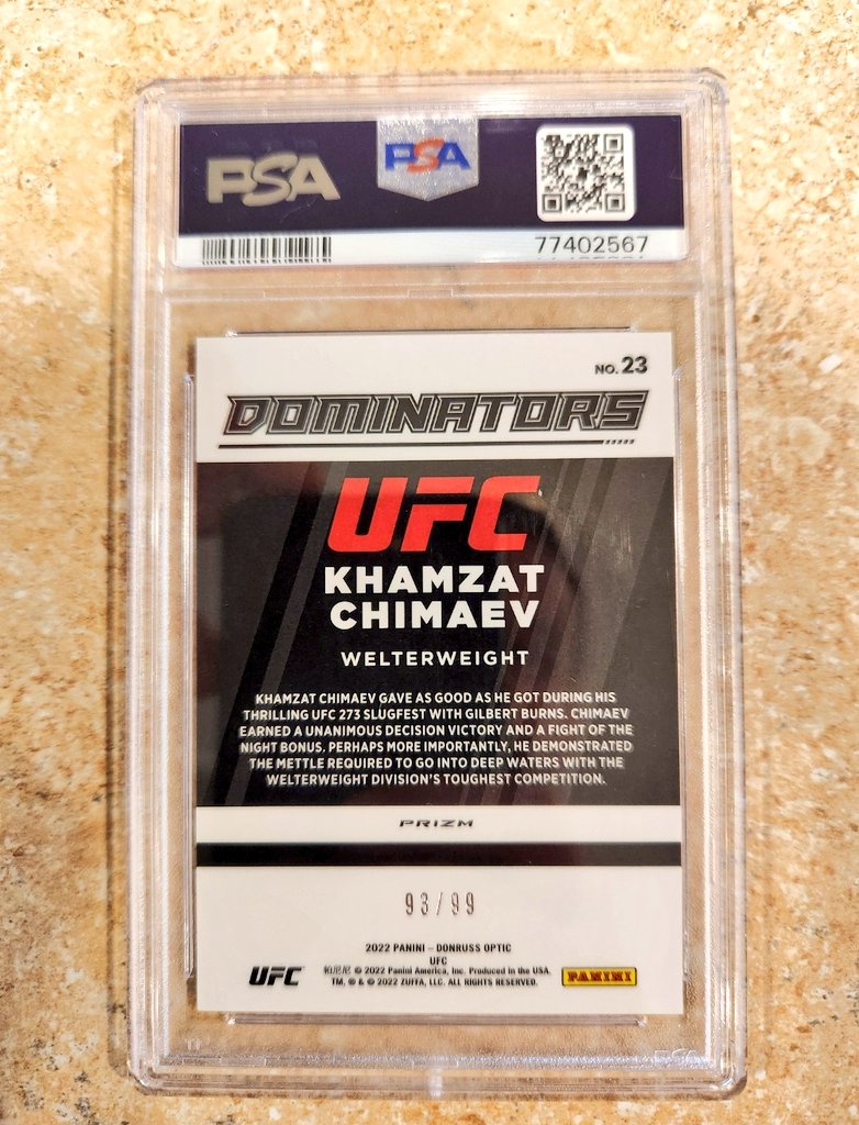 🚨 UFC GIVEAWAY #UFCVegas92 🚨

~ 30 Days of Plays Free <a href="/WagerTalk/">WagerTalk</a>
~ 2022 Red Khamzat Chimaev 1 of 99

Rules:
✔️ Barboza/Murphy: Round &amp; Winner
✔️ Like &amp; RT
✔️ Must Follow <a href="/KyleAnthonyUFC/">Kyle Anthony's UFC Betting</a>

Appreciate all you! GL

(#93/99)