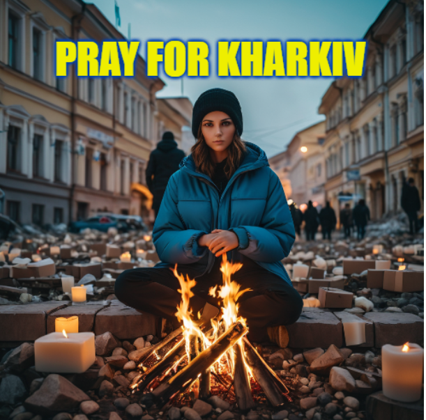 We need the world to #PrayForKharkiv 🇺🇦