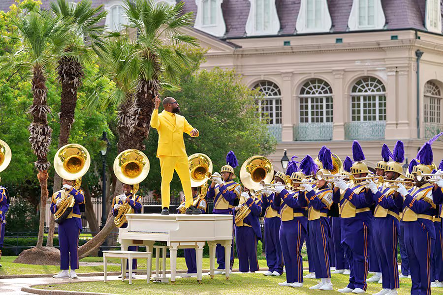 NEWS: The St. Augustine High School marching band will be featured on the soundtrack for Tiana’s Bayou Adventure.

PJ Morton, who wrote the original song for Tiana’s Bayou Adventure, is also a St. Augustine High School alumnus — another full-circle moment for the attraction.…