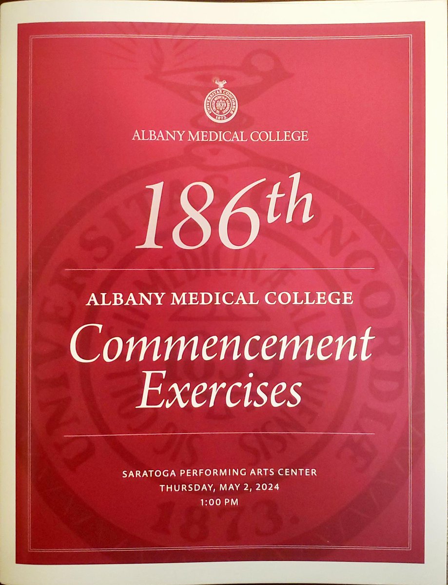 IntegrativeNate's tweet image. I'm honored to have sung the National Anthem and Alma Mater at #SPACsaratoga with the AMC Keytones A Cappella group for this year's Albany Medical College graduation! What a unique and memorable experience. Best of luck to all the graduates of the Class of 2024!
