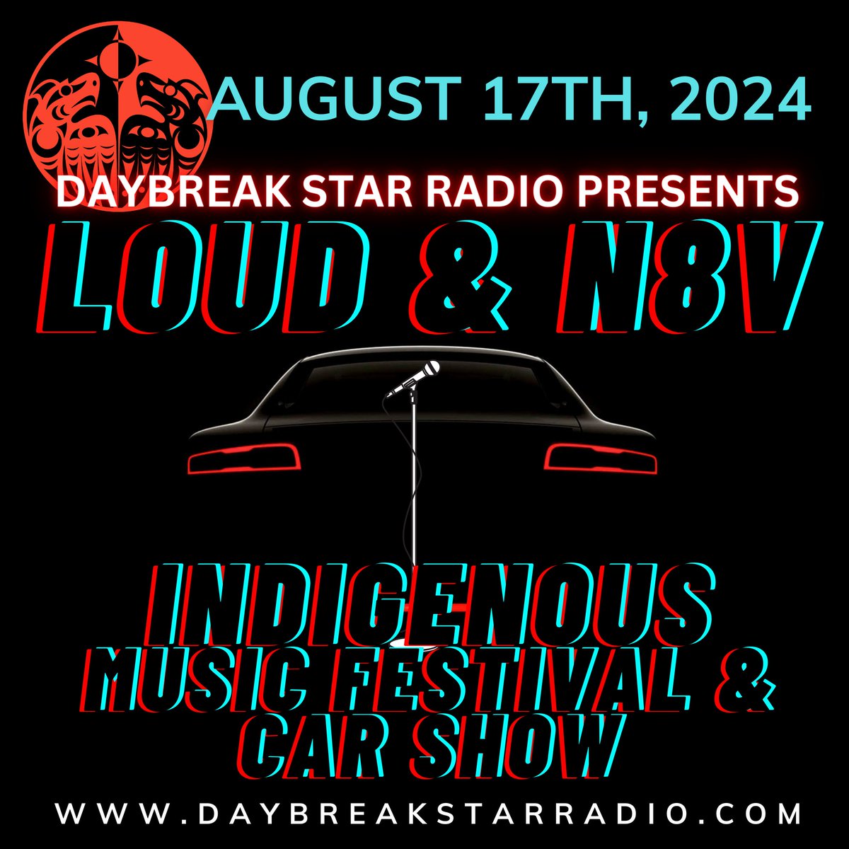 🌟 BIG NEWS! 🌟Mark your calendars for August 17th, 2024, and join us at the Daybreak Star Indian Cultural Center in Seattle for the Loud & N8V Indigenous Music Festival & Car Show! 🎶🚗
#LoudAndN8V #IndigenousMusic #CarShow #DaybreakStarRadio #SeattleEvents #GetYourTickets